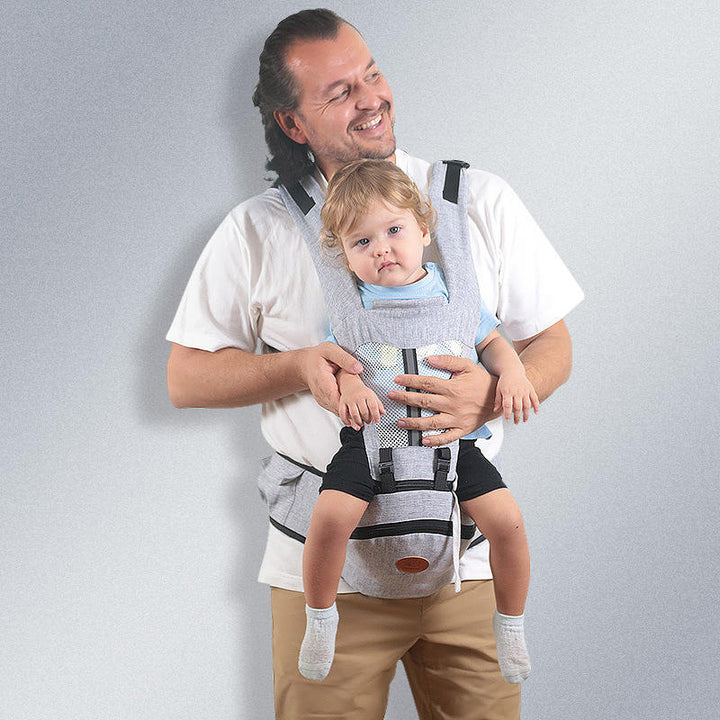 Baby Hip Seat Carrier Ergonomic Waist Stool with Storage Adjustable