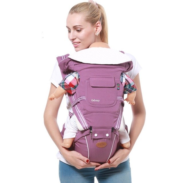 Gabesy Ergonomic Baby Carrier Backpack Hipseat for Newborn Toddler