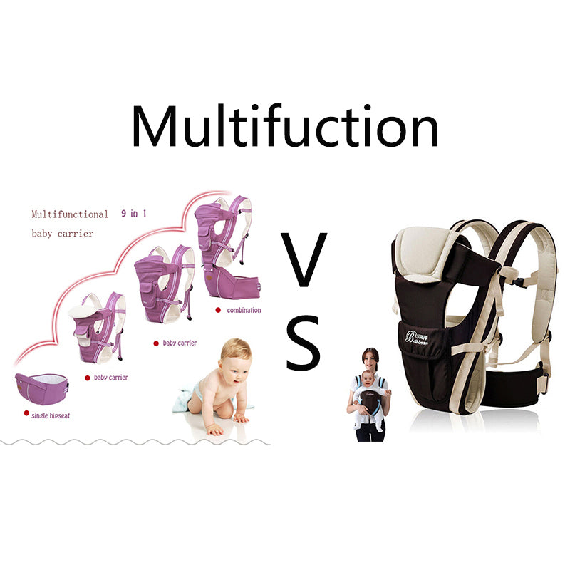 Gabesy Ergonomic Baby Carrier Backpack Hipseat for Newborn Toddler