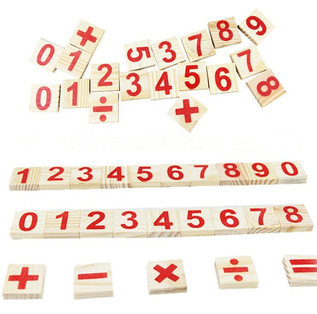 Children Counting Sticks Montessori Math Teaching Early Education Toy