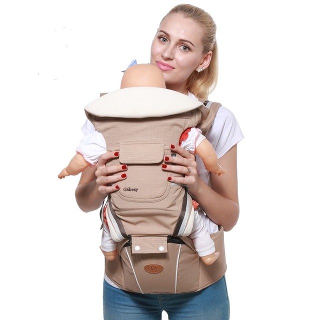 Gabesy Ergonomic Baby Carrier Backpack Hipseat for Newborn Toddler