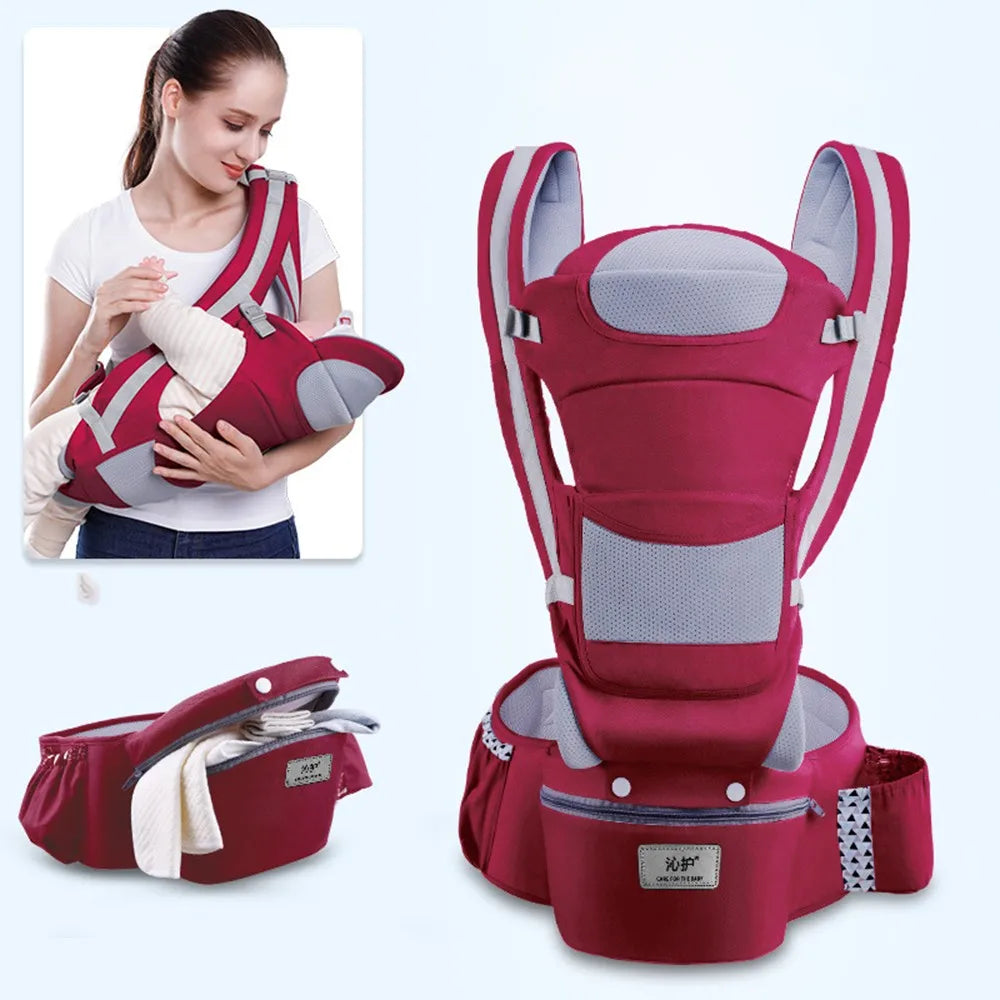 3 In 1 Ergonomic Baby Carrier Hipseat Front Facing Sling
