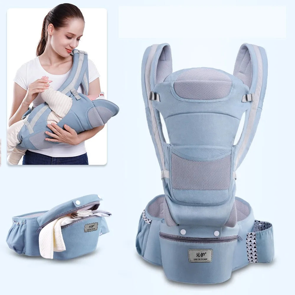 3 In 1 Ergonomic Baby Carrier Hipseat Front Facing Sling