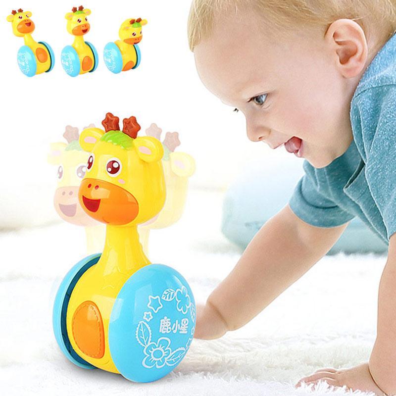 Baby Ball Rattle Bell Toy Grasping Intelligence Development Playset