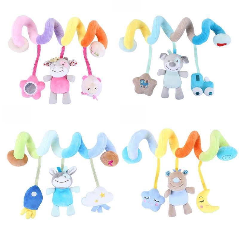 Baby Ball Rattle Bell Toy Grasping Intelligence Development Playset