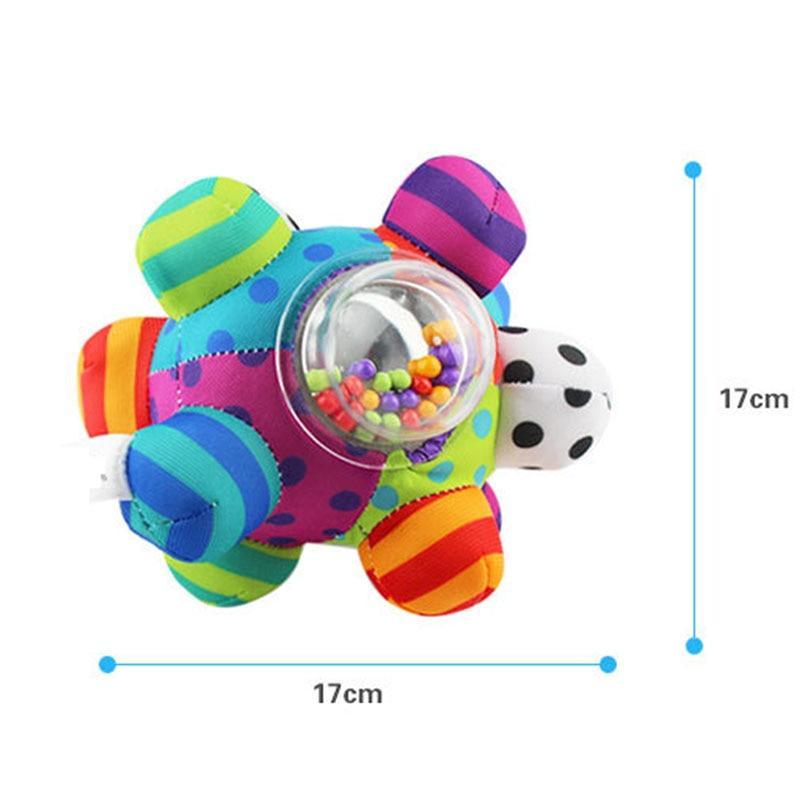 Baby Ball Rattle Bell Toy Grasping Intelligence Development Playset