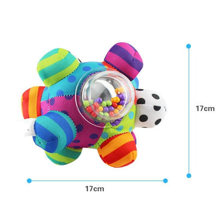 Baby Ball Rattle Bell Toy Grasping Intelligence Development Playset