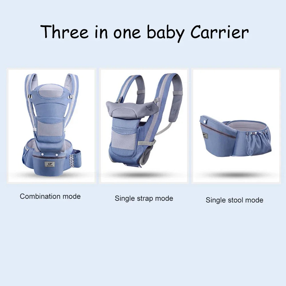 3 In 1 Ergonomic Baby Carrier Hipseat Front Facing Sling