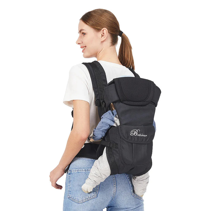 4 In 1 Ergonomic Baby Carrier Backpack Adjustable Newborn to Toddler