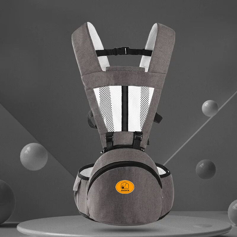 Baby Hip Seat Carrier Ergonomic Waist Stool with Storage Adjustable
